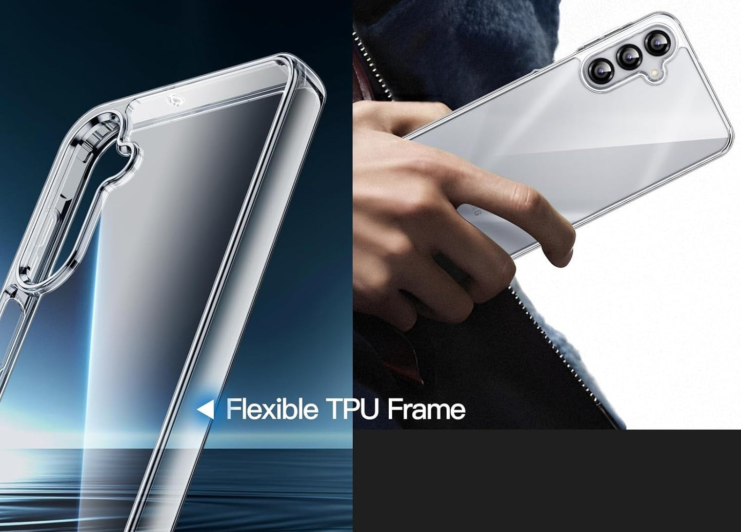 SWISSTEN CUSTODIA CLEAR JELLY TRASPARENTE PER SAMSUNG A26 32802965