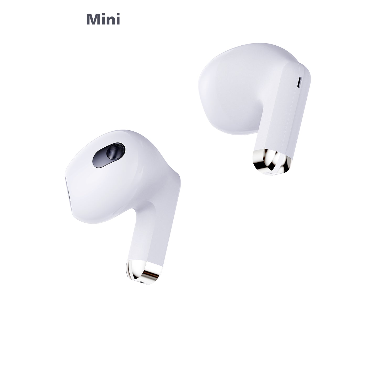 SWISSTEN MINIPODS TWS BLUETOOTH 5.1 EARPHONES AURICOLARI SENZA FILI STEREO BIANCHI 54200200