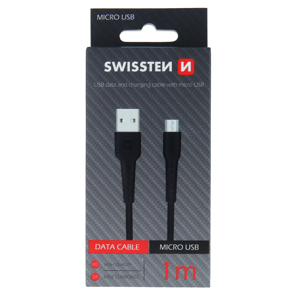 SWISSTEN CAVO DATI PVC USB-A MICRO USB DA 1,0 MT 71505520