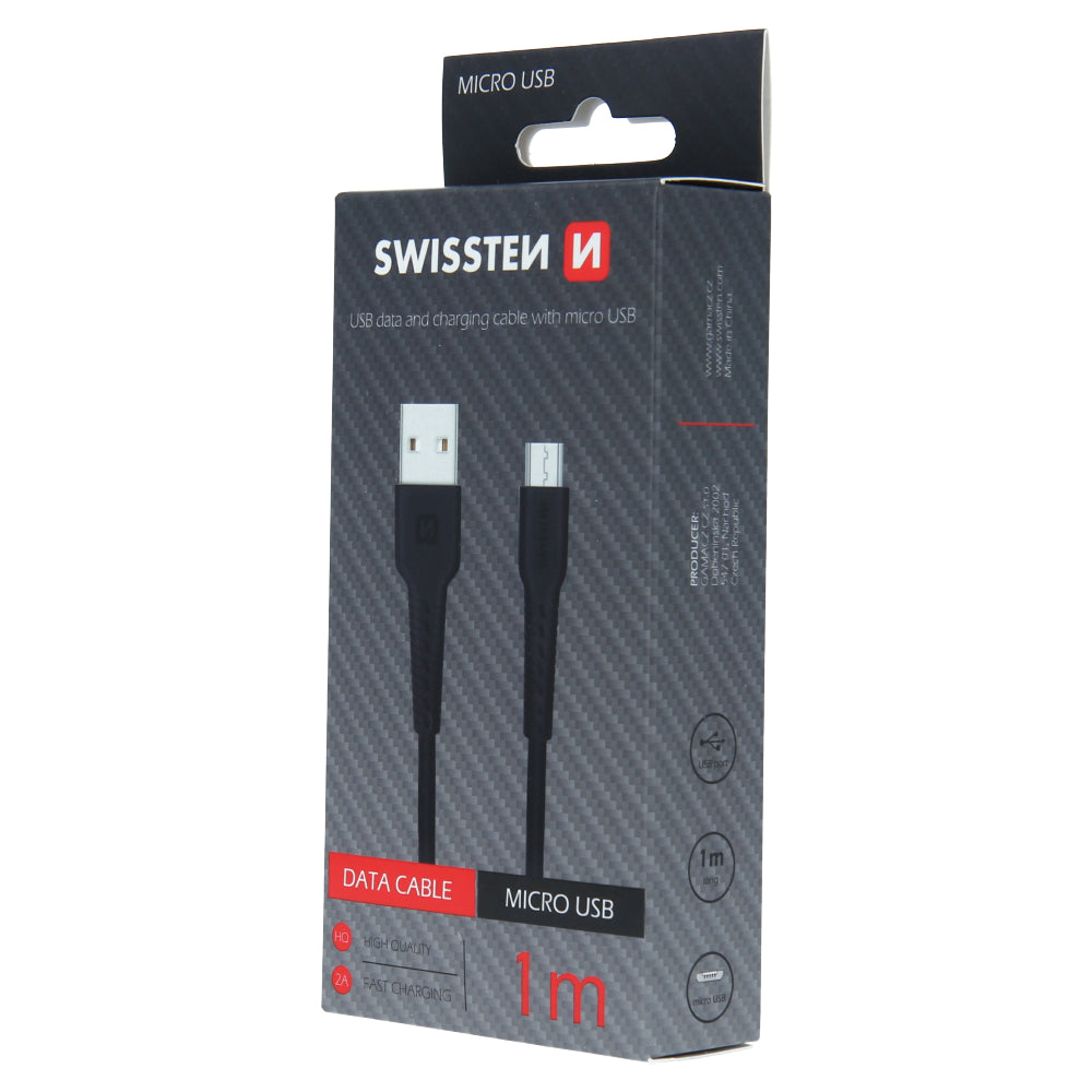 SWISSTEN CAVO DATI PVC USB-A MICRO USB DA 1,0 MT 71505520