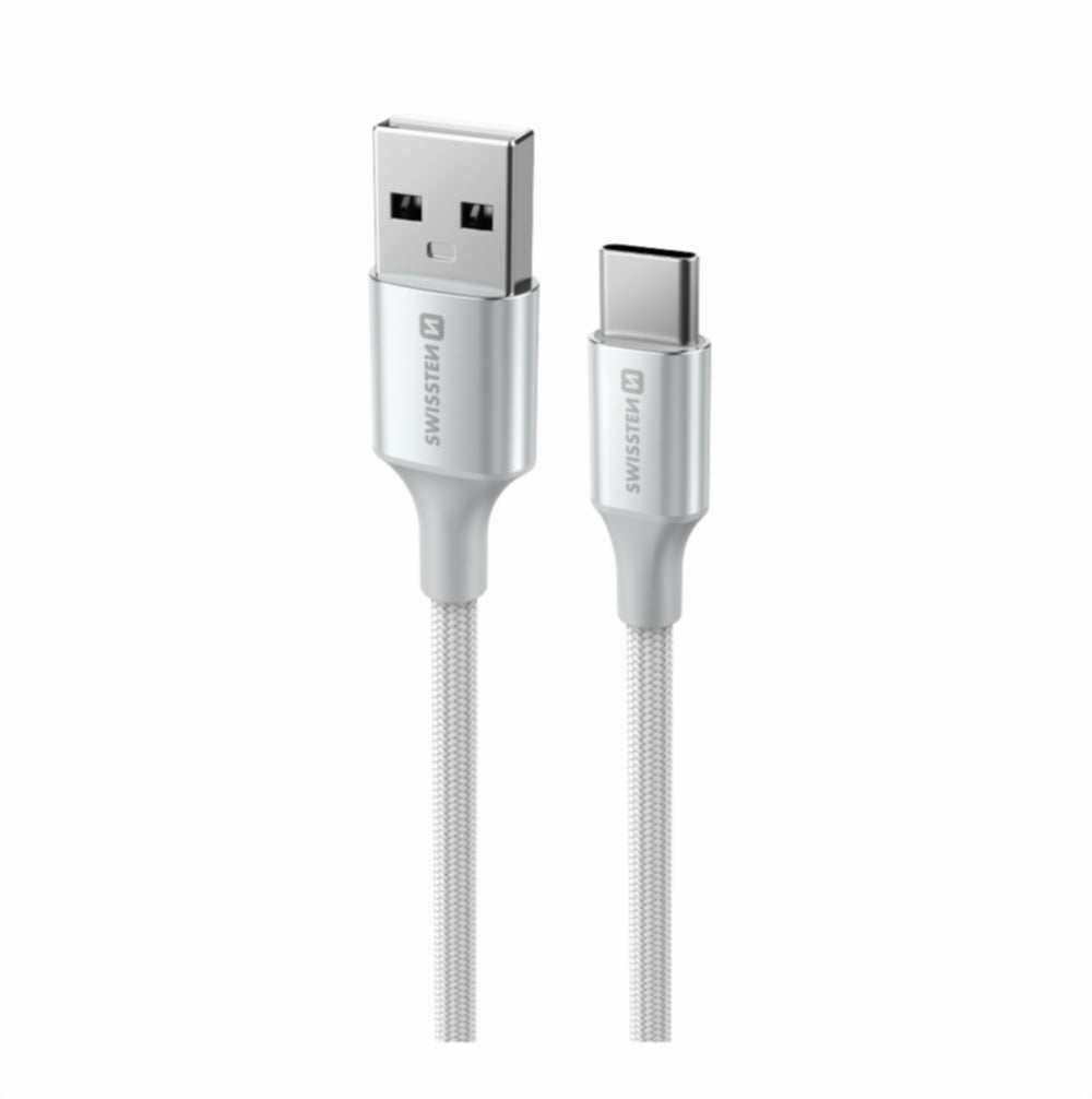 SWISSTEN CAVO DATI INTRECCIATO USB-A / USB-C DA 1,5MT 3A 60W 71521310