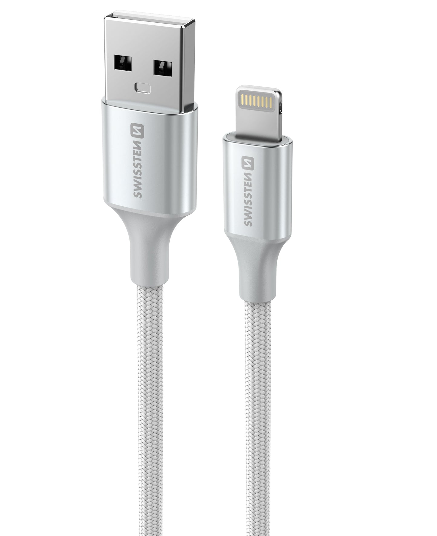 SWISSTEN CAVO DATI INTRECCIATO USB-A / LIGHTNING DA 1,5MT 3A 71523310