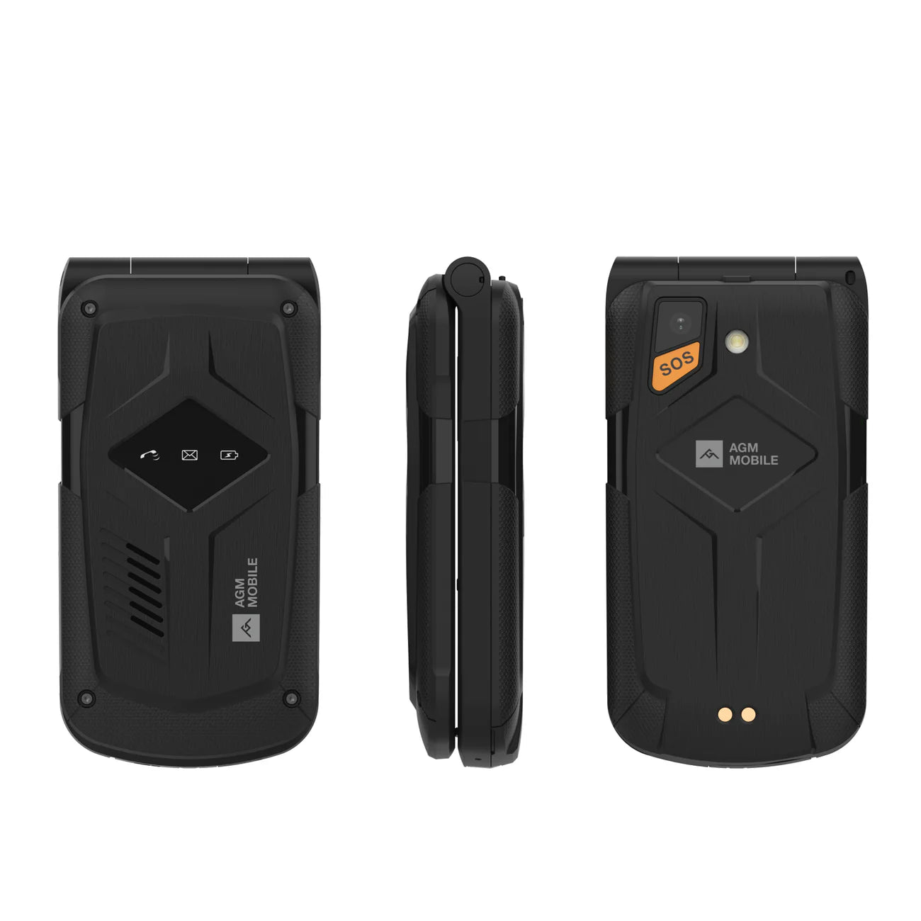 TELEFONO CELLULARE A CONCHIGLIA AGM M10 4G RUGGED RINFORZATO RESISTENTE