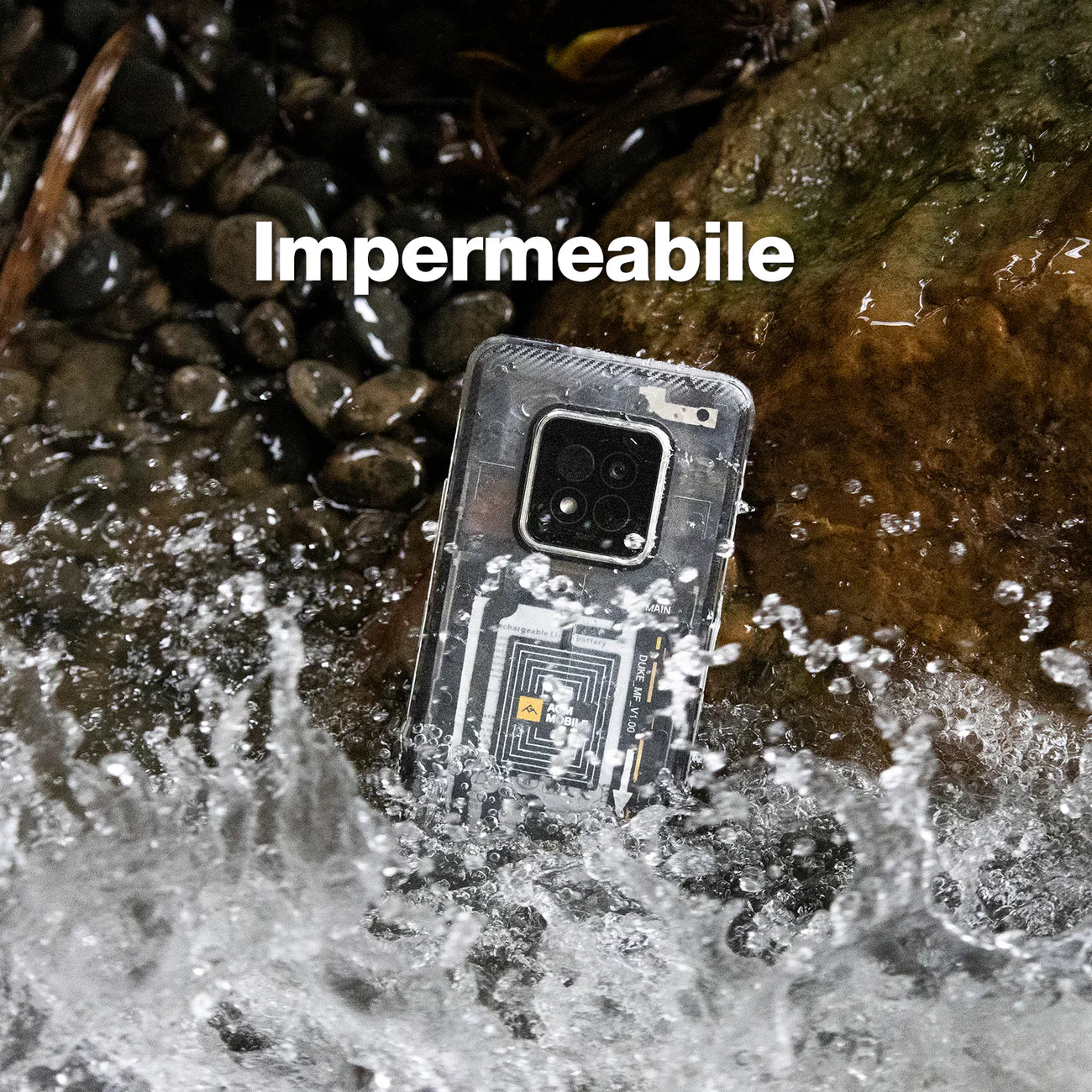 SMARTPHONE AGM 5G IMPERMEABILE RESISTENTE AGLI URTI P68/IP69K/MIL-STD-810H X6 PHANTOM
