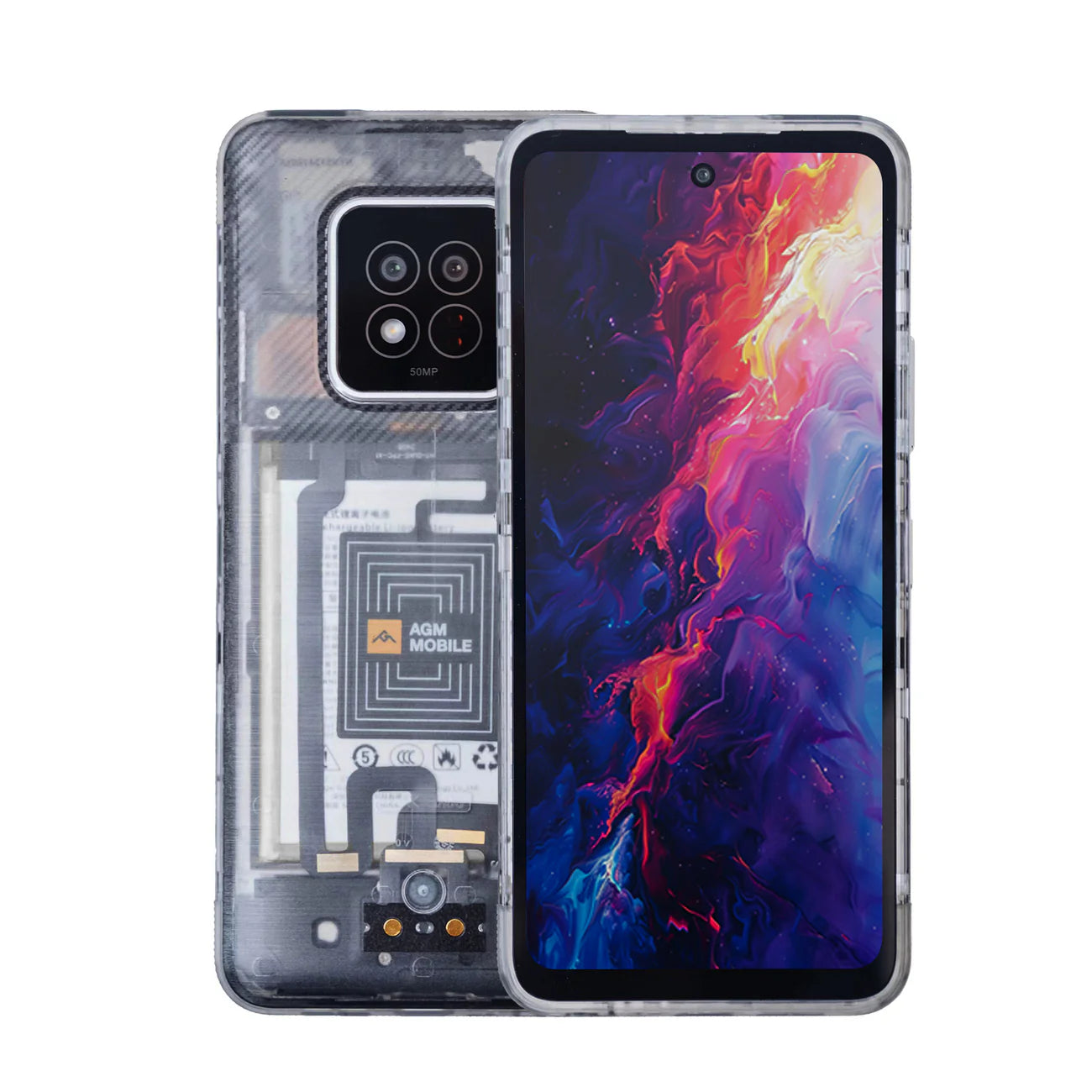 SMARTPHONE AGM 5G IMPERMEABILE RESISTENTE AGLI URTI P68/IP69K/MIL-STD-810H X6 PHANTOM