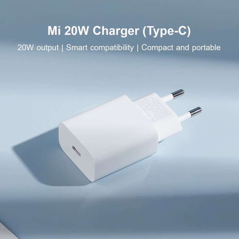 XIAOMI CARICABATTERIE ORIGINALE UNIVERSALE TYPE-C 20W BHR4927GL - AD201EU
