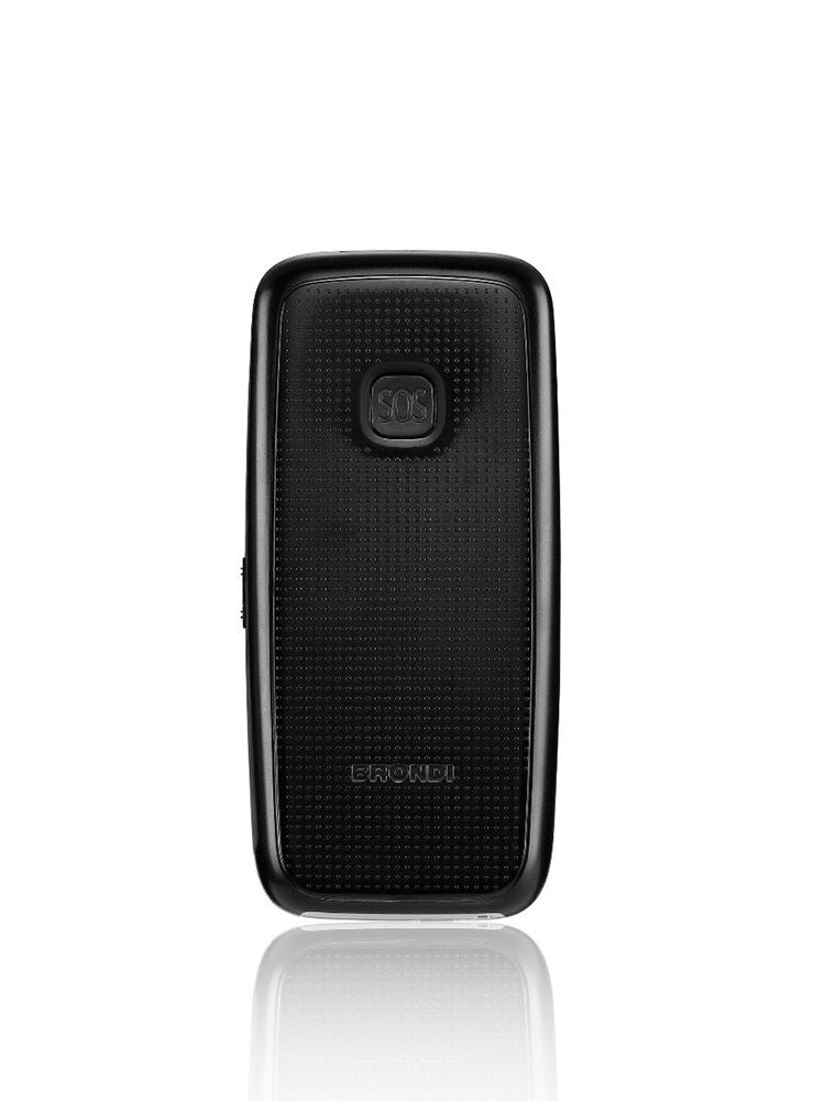 TELEFONO CELLULARE TASTI E NUMERI GRANDI BRONDI AMICO UNICO NERO