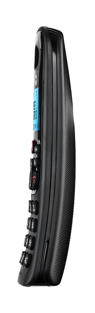 MOTOROLA TELEFONO CORDLESS CON VIVAVOCE DISPLAY ILLUMINATO BLOCCO CHIAMATE INDESIDERATE CD4001