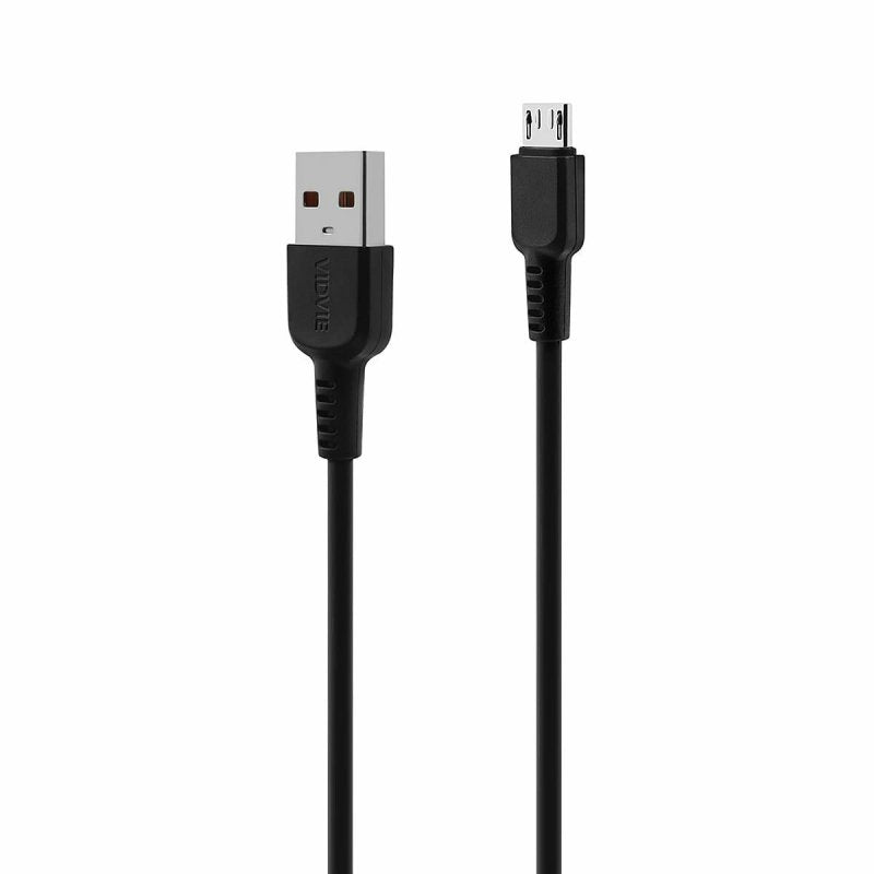 CAVO DATI PVC USB-A MICRO USB DA 1,0 MT BARATTOLO 30 PEZZI VIDVIE DC09MICRO