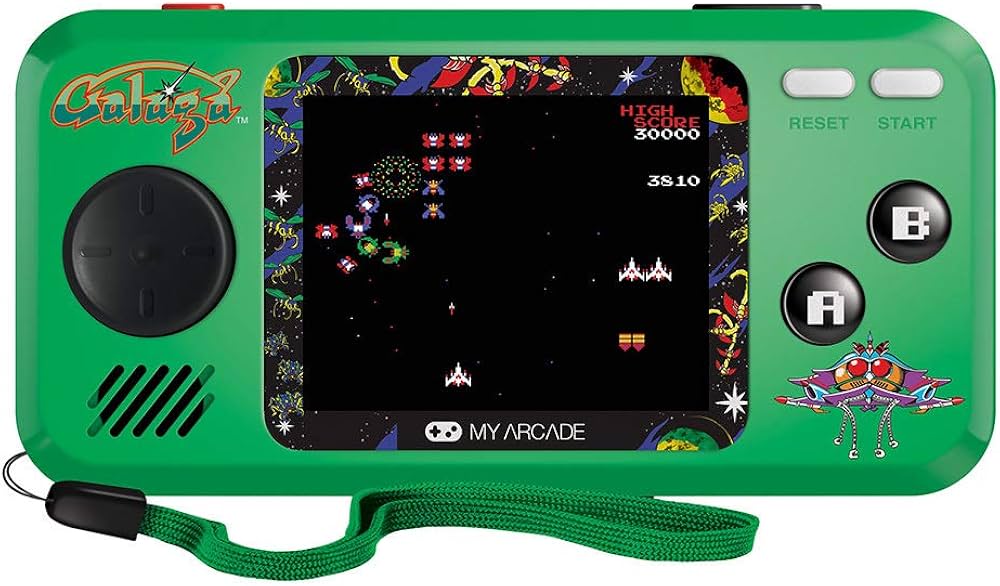 MY ARCADE CONSOLE PORTATILE CON TRE GIOCHI GALAGA GALAXIAN XEVIOUS DGUNL-3244