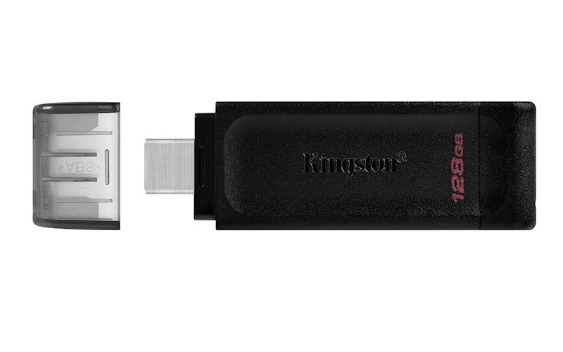 KINGSTON PENDRIVE DATA TRAVELER USB-C 128GB USB 3.2 GEN1 DT70/128GB