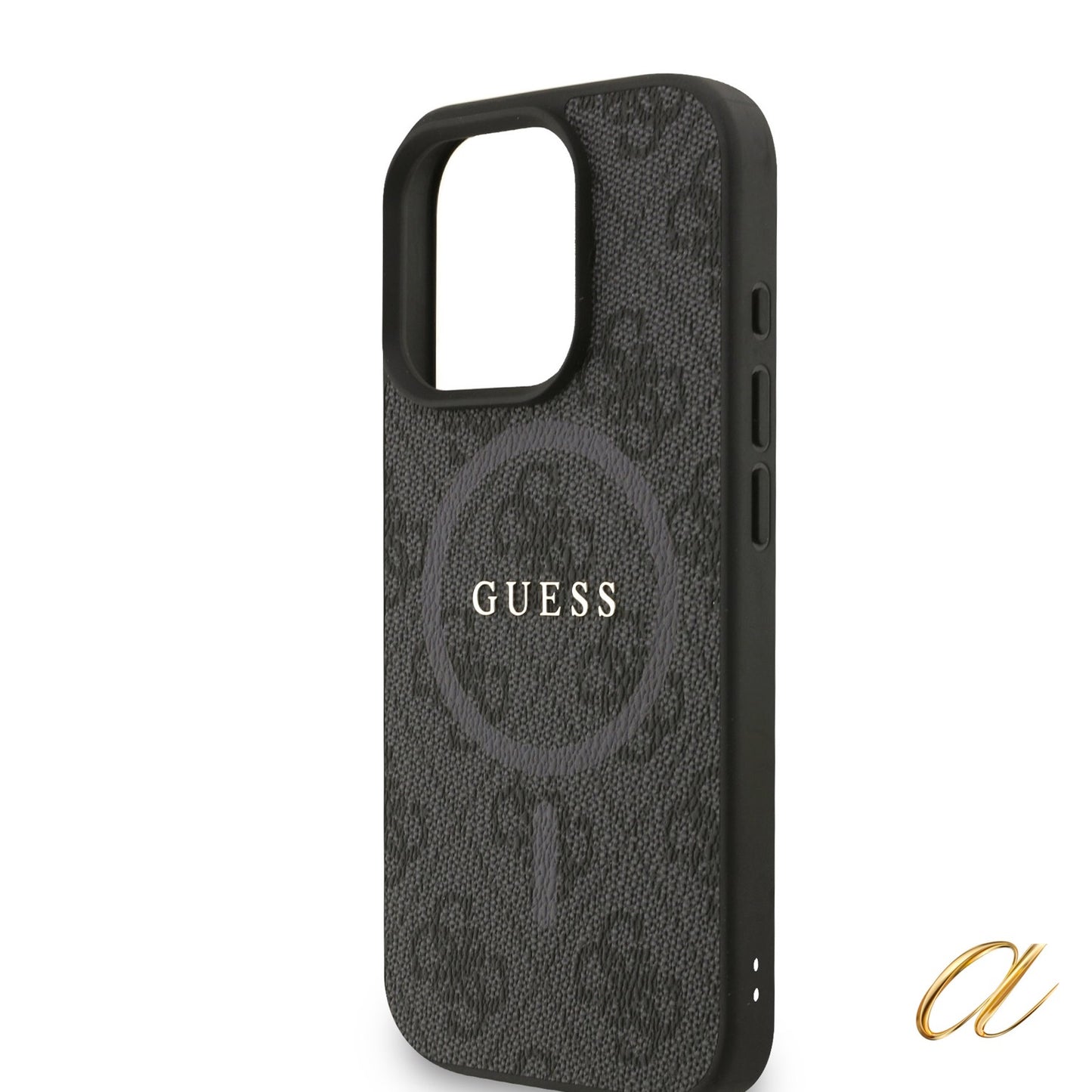 GUESS COVER IPHONE 16 PRO MAX CON CORDINO DA POLSO MAGSAFE