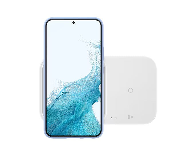 SAMSUNG CARICABATTERIE WIRELESS DUO SUPERFAST MAX 15W BIANCO EP-P5400BWEGEU