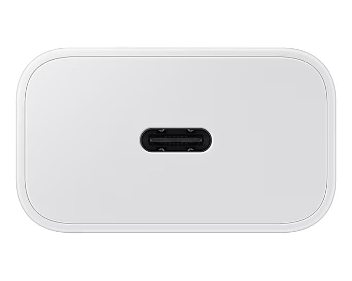 SAMSUNG CARICABATTERIE ORIGINALE UNIVERSALE TYPE-C BIANCO SUPER FAST CHARGING 25W EP-T2510NWEGWW