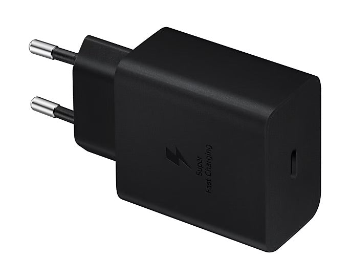 SAMSUNG CARICABATTERIE ORIGINALE UNIVERSALE TYPE-C SUPER FAST CHARGING 45W EP-T4511NBEGEU