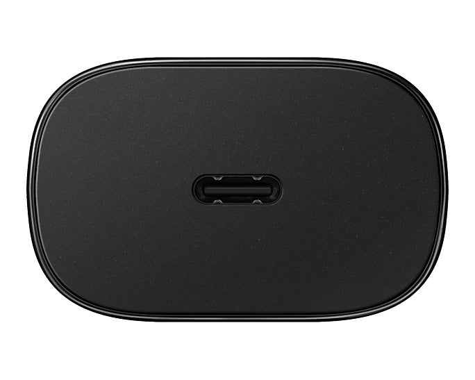 SAMSUNG CARICABATTERIE ORIGINALE UNIVERSALE TYPE-C NERO SUPER FAST CHARGING 25W EP-TA800-GH44-03053A