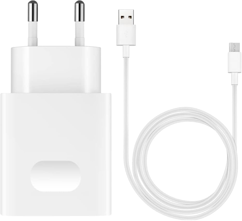 HUAWEI CARICABATTERIE ORIGINALE USB-A 10W HW-050200E01 CON CAVO USB-A MICRO USB