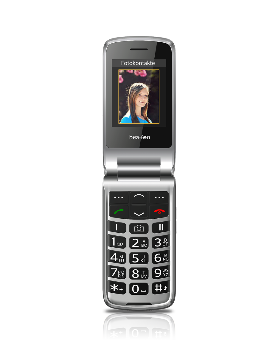 TELEFONO CELLULARE BEAFON A CONCHIGLIA BEAFON SL645PLUS 4G LTE CON BASE DI RICARICA E TASTI GRANDI