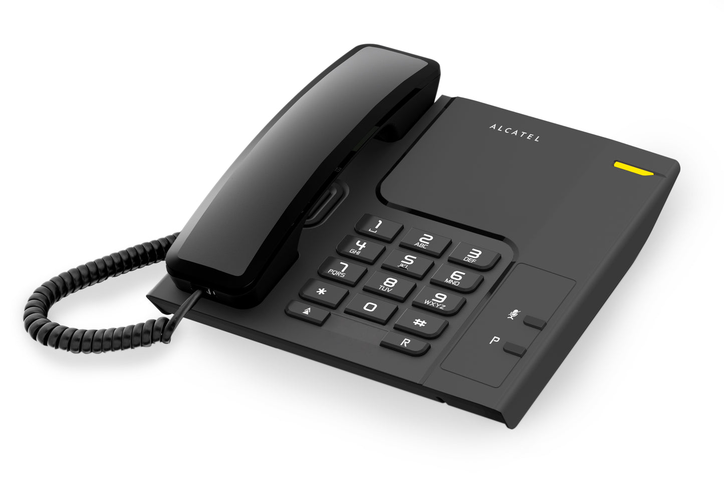 ALCATEL TELEFONO CON FILO LED AVVISO CHIAMATA T26 NERO