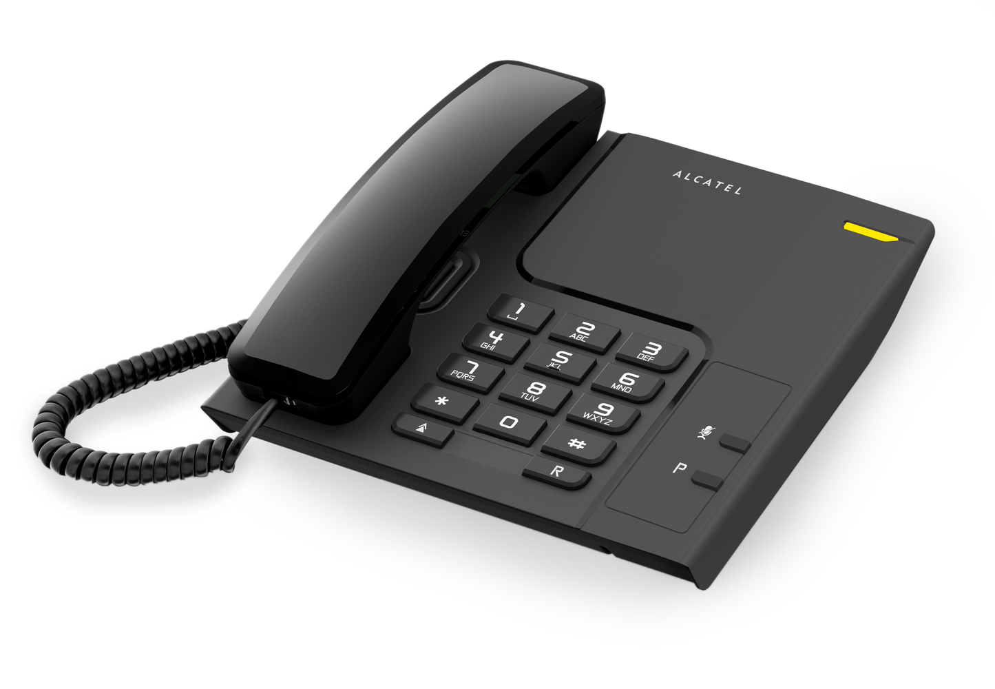 ALCATEL TELEFONO CON FILO LED AVVISO CHIAMATA T26 NERO
