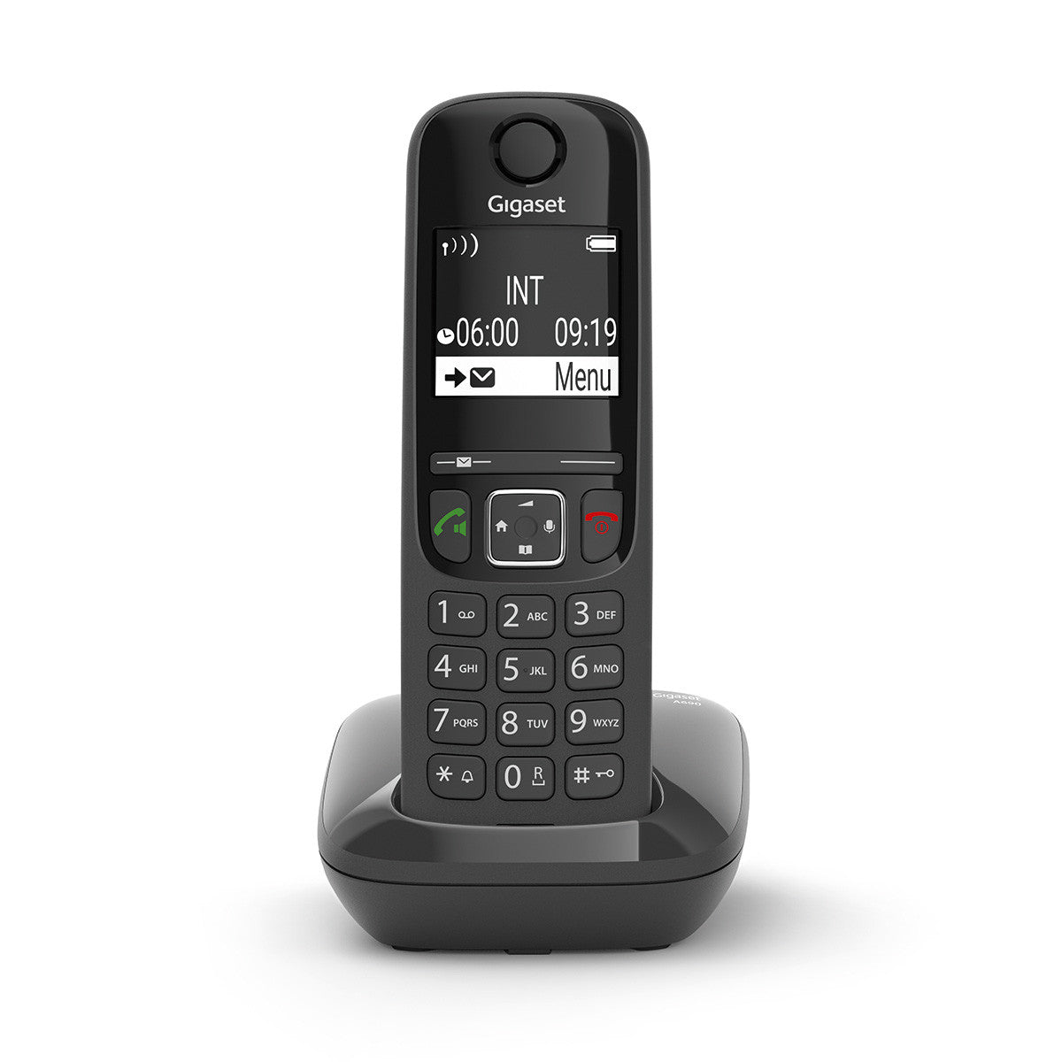 GIGASET TELEFONO CORDLESS CON VIVAVOCE NERO AS690