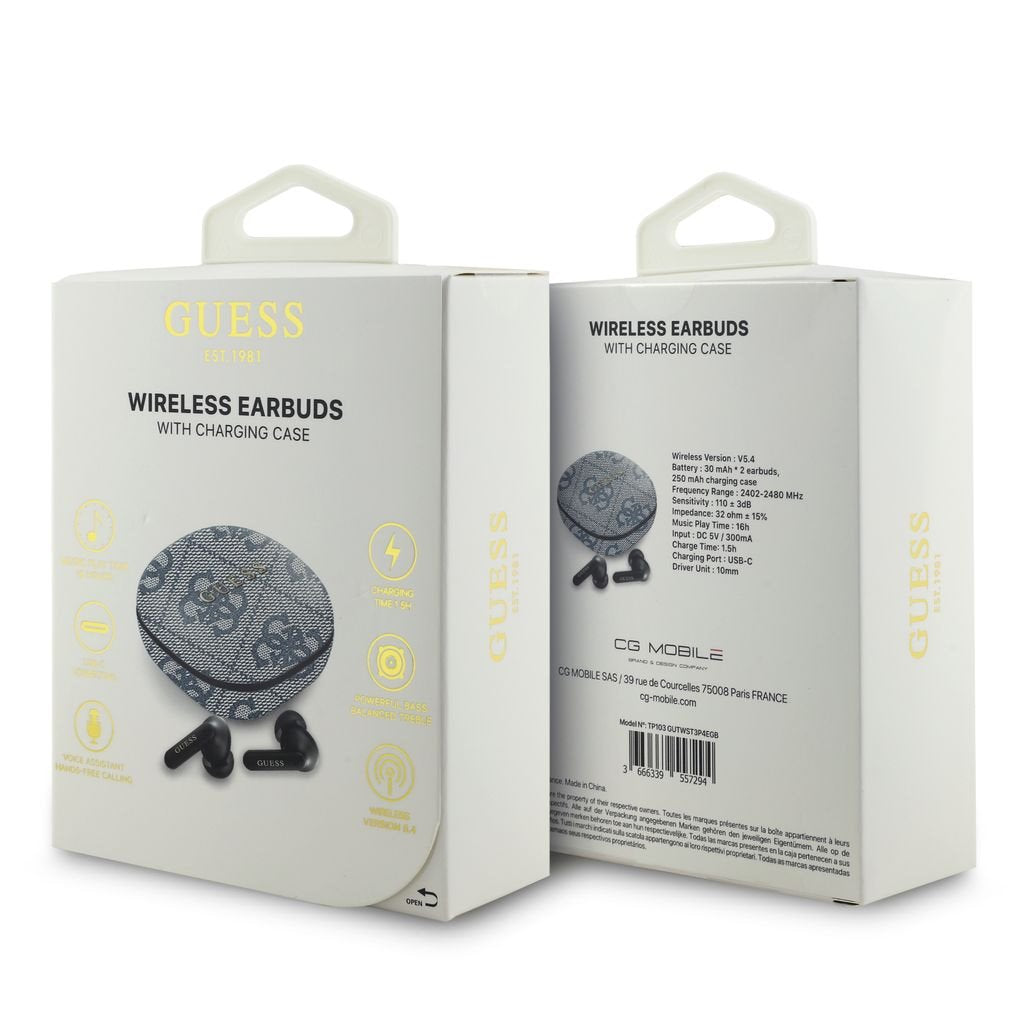 GUESS EARBUDS AURICOLARI STEREO BLUETOOTH