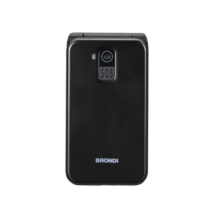 TELEFONO CELLULARE 4G PER ANZIANI FACILE A CONCHIGLIA CON TASTO SOS BRONDI AMICO SPECIALE 4G