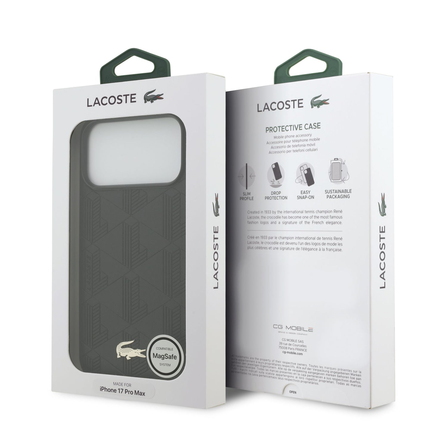 LACOSTE COVER IPHONE 17 PRO MAX MAGSAFE