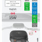 SWISSTEN POWER BANK 10000mAh Qi MagSafe CON LED DISPLAY E CAVI INTEGRATI USB-C E LIGHTNING 20W 22013935