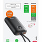 SWISSTEN POWER BANK 10000mAh VOLTBOX CON LED DISPLAY E CAVI INTEGRATI USB-C E LIGHTNING 35W 22013936