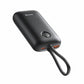 SWISSTEN POWER BANK 10000mAh VOLTBOX CON LED DISPLAY E CAVI INTEGRATI USB-C E LIGHTNING 35W 22013936