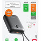 SWISSTEN POWER BANK 30000mAh VOLTBOX CON LED DISPLAY E CAVI INTEGRATI USB-C E LIGHTNING 35W 22013938