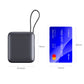 SWISSTEN POWER BANK 10000mAH CON LED DISPLAY E CAVI INTEGRATI USB-C E LIGHTNING 22.5W 22013939