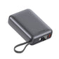 SWISSTEN POWER BANK 20000mAh CON LED DISPLAY E CAVO INTEGRATO USB-C 45W 22013976