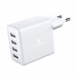 SWISSTEN CARICABATTERIE 20W CON 4 PORTE USB SMART IC 22053100