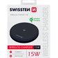 SWISSTEN BASETTA CARICABATTERIA WIRELESS 15W COLORE NERO 22055504