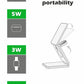 SWISSTEN SUPPORTO DI RICARICA 3 IN 1 DA SCRIVANIA MAGSAFE COMPATIBILE 22055550