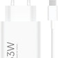 XIAOMI CARICABATTERIE ORIGINALE USB-A 33W CON CAVO USB-A USB-C