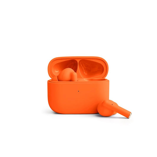 COLORUM TWS EARPHONES AURICOLARI STEREO BLUETOOTH 5.3 CTWS-10 COLORE ARANCIO