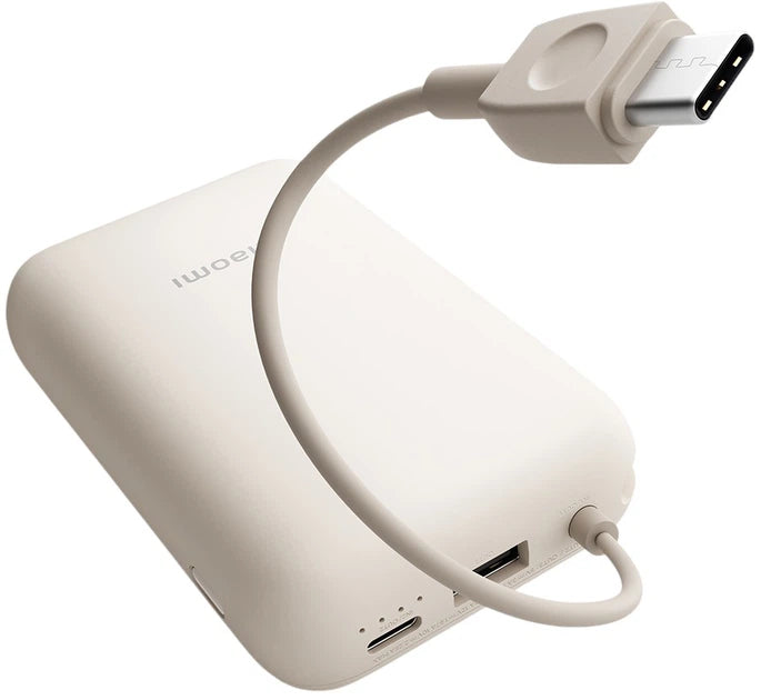 XIAOMI POWER BANK 10000mAh CON CAVO INTEGRATO USB-C 22.5W BHR9072GL
