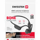 SWISSTEN CUFFIE BLUETOOTH 5.3 A CONDUZIONE OSSEA CERTIFICAZIONE  IP68 WATERPROOF CON MICROFONO STEREO 51107092
