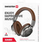 SWISSTEN CUFFIE JUMBO BLUETOOTH 5.3 COLORE CUOIO CON MICROFONO 52510610