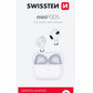 SWISSTEN MINIPODS TWS BLUETOOTH 5.1  EARPHONES AURICOLARI SENZA FILI STEREO BIANCHI 54200200