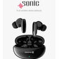 SWISSTEN SONIC TWS BLUETOOTH 5.3 EARPHONES AURICOLARI SENZA FILI STEREO NERI 54400211