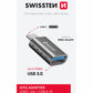 SWISSTEN ADATTATORE OTG (TRASFERIMENTO DATI FINO A 5 GB/s) USB 3.0 DA USB-A A USB-C 55500100