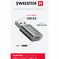 SWISSTEN ADATTATORE OTG (TRASFERIMENTO DATI FINO A 5 GB/s) USB 3.0 DA USB-C A USB-A 55500200