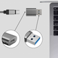 SWISSTEN ADATTATORE OTG (TRASFERIMENTO DATI FINO A 5 GB/s) USB 3.0 DA USB-C A USB-A 55500200