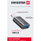 SWISSTEN ADATTATORE DI RICARICA ED OTG (TRASFERIMENTO DATI FINO A 480 MB/s) DA USB-A A LIGHTNING 55500300