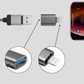 SWISSTEN ADATTATORE DI RICARICA ED OTG (TRASFERIMENTO DATI FINO A 480 MB/s) DA USB-A A LIGHTNING 55500300