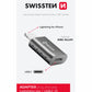 SWISSTEN ADATTATORE DI RICARICA ED OTG (TRASFERIMENTO DATI FINO A 480 MB/s) 55500400